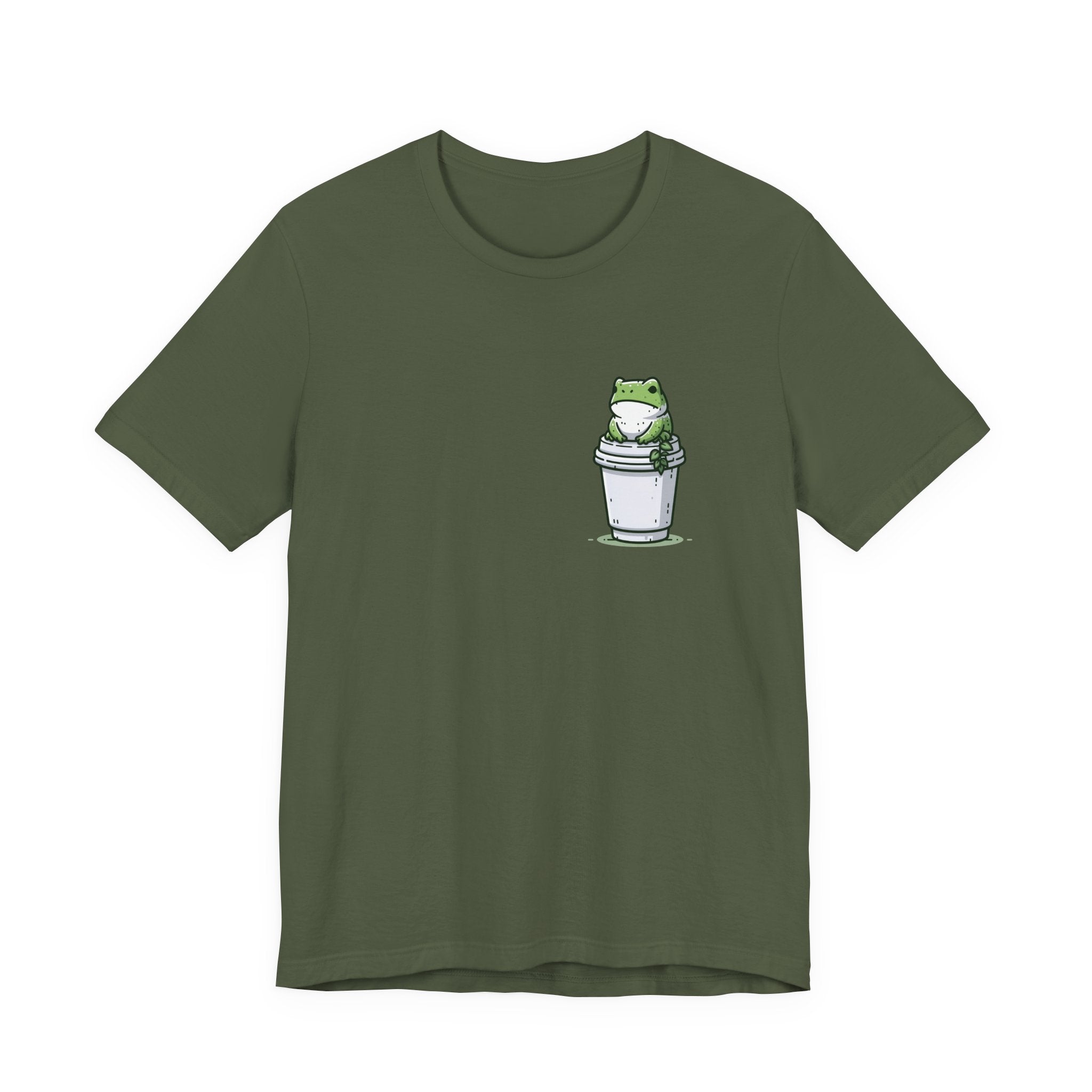 Pocket Frog Unisex T-Shirt – Funny Frog Graphic Tee