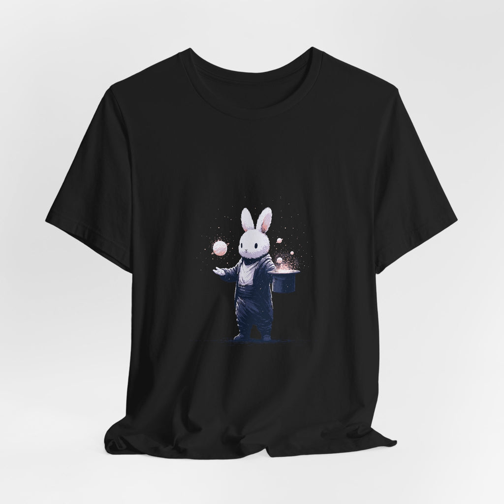 Rabbit Magician Unisex T-Shirt – Magic Show Graphic Tee