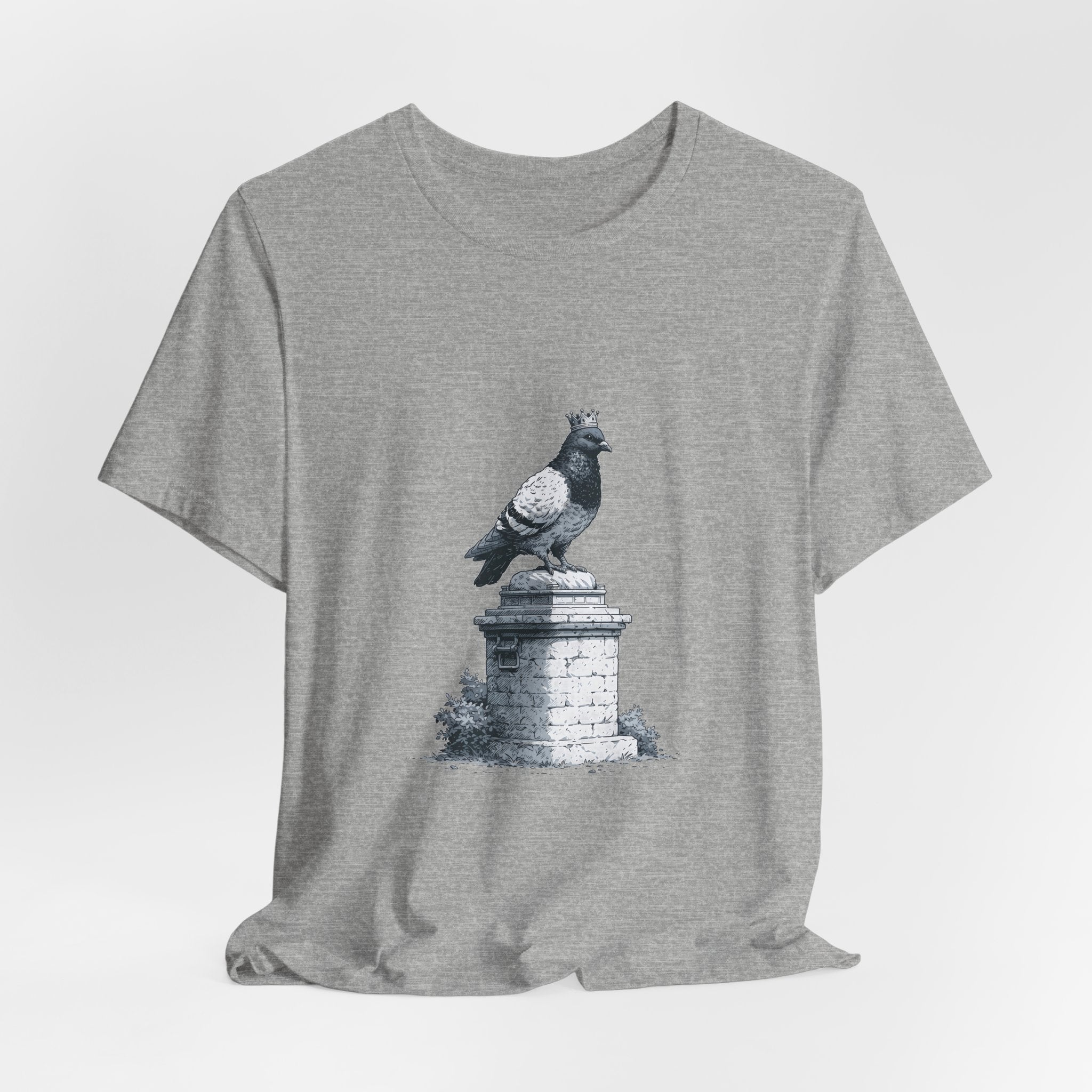 Royal Pigeon Unisex T-Shirt – Regal Bird Graphic Tee