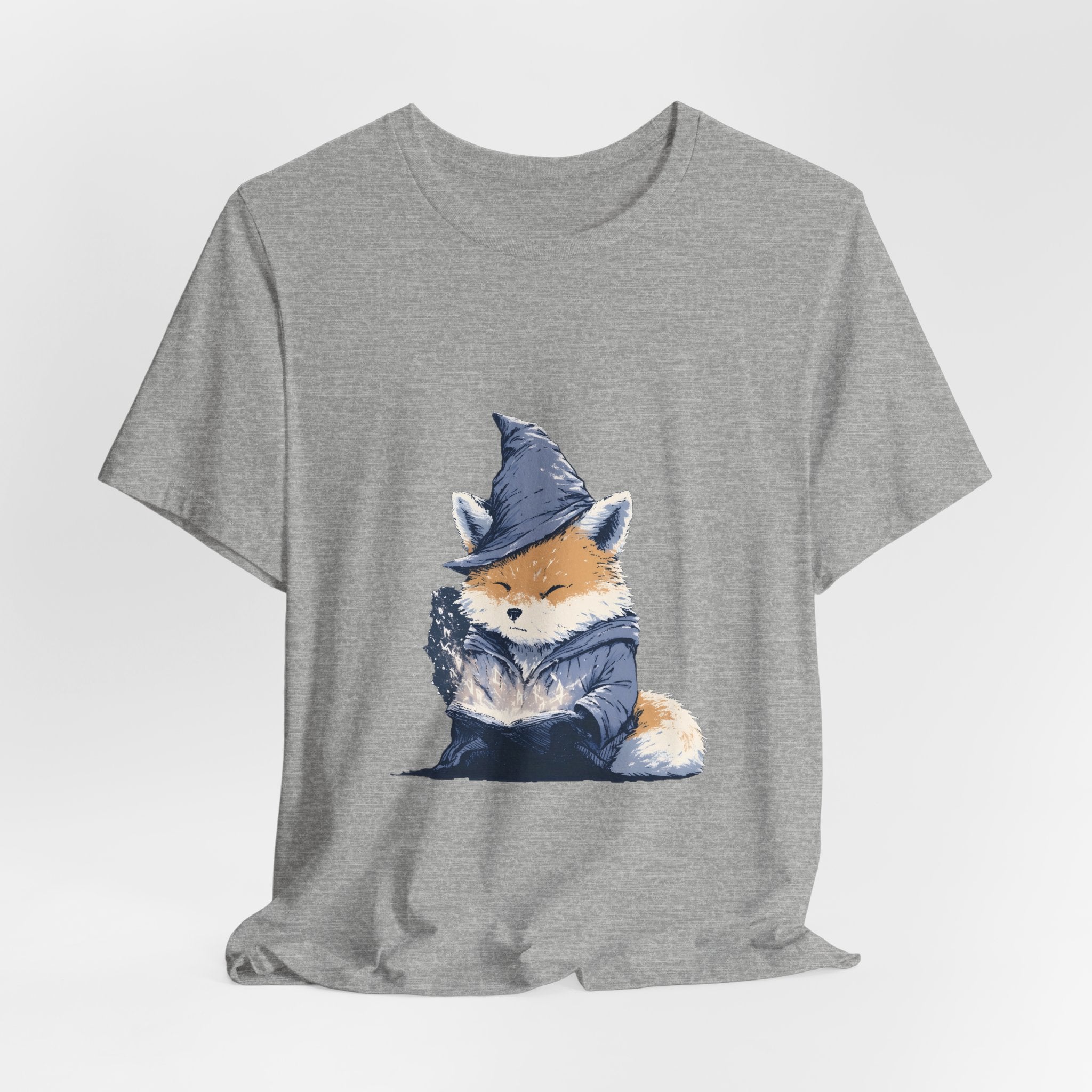 Mystic Fox Wizard Unisex T-Shirt – Fantasy Graphic Tee
