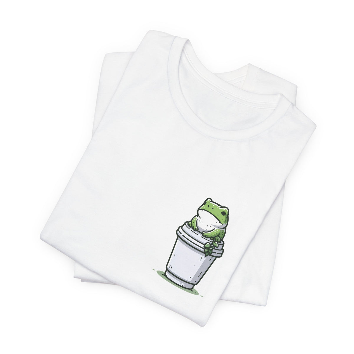 Pocket Frog Unisex T-Shirt – Funny Frog Graphic Tee