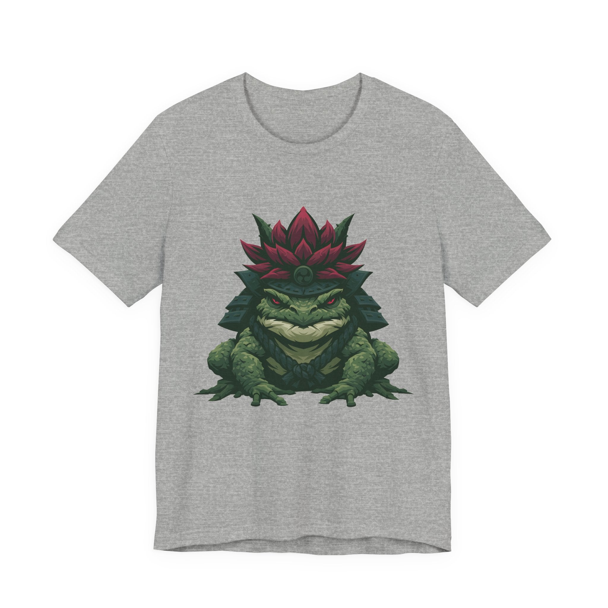 Frog Samurai Unisex T-Shirt – Japanese Fantasy Graphic Tee
