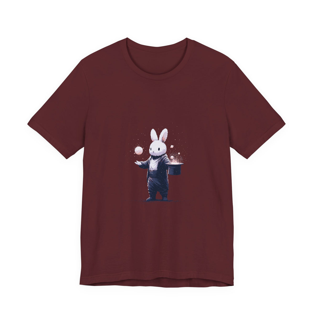 Rabbit Magician Unisex T-Shirt – Magic Show Graphic Tee
