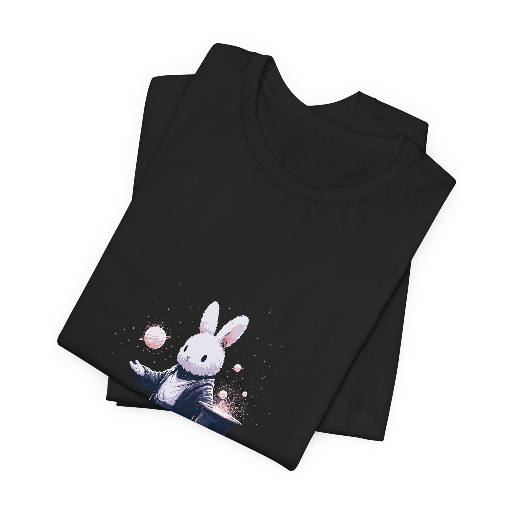 Rabbit Magician Unisex T-Shirt – Magic Show Graphic Tee