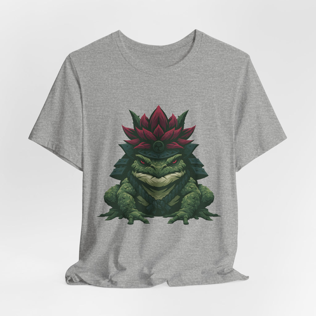 Frog Samurai Unisex T-Shirt – Japanese Fantasy Graphic Tee
