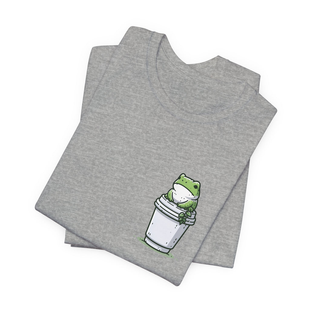 Pocket Frog Unisex T-Shirt – Funny Frog Graphic Tee
