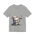 Frog Wizard Mushroom Unisex T-Shirt – Fantasy Magic Graphic Tee