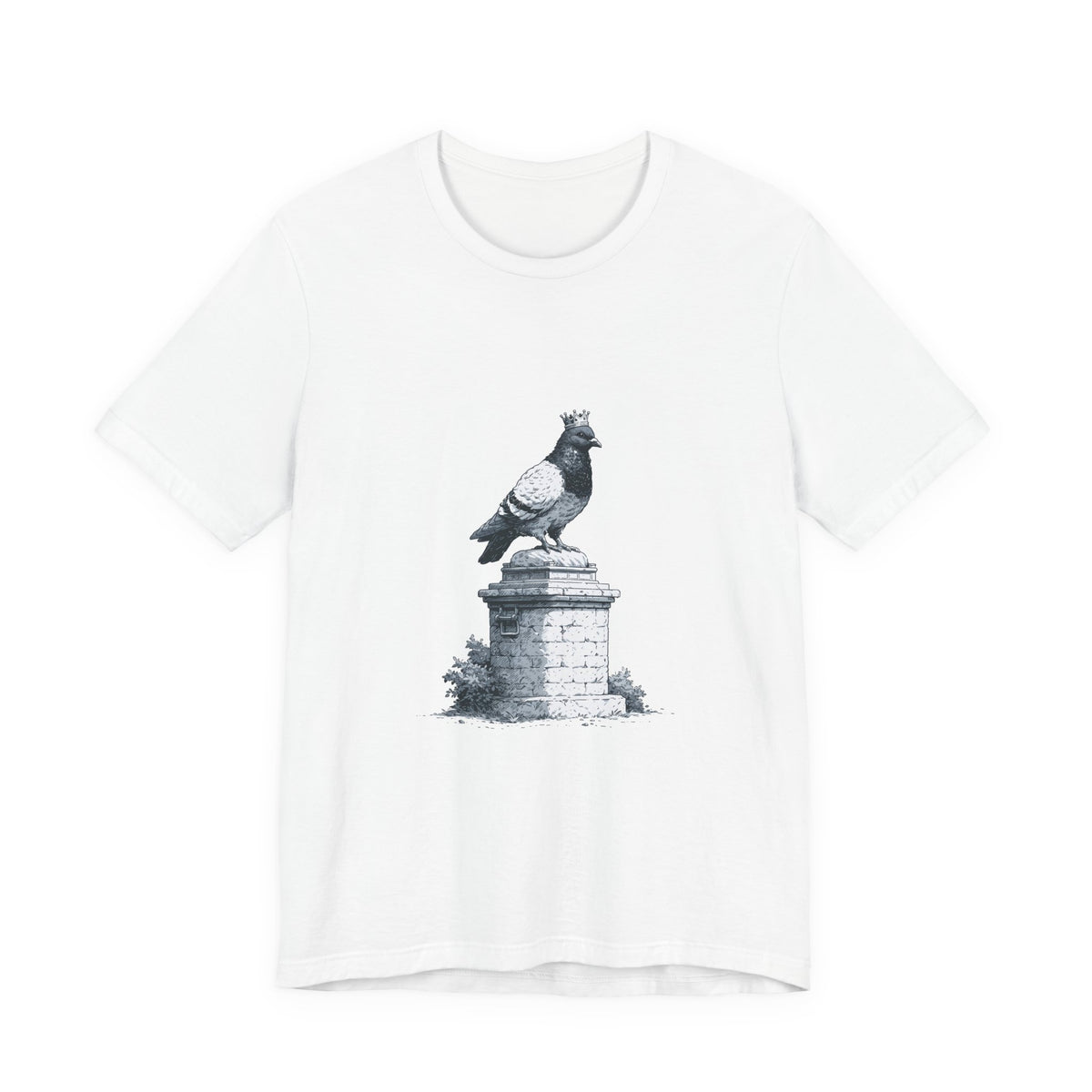 Royal Pigeon Unisex T-Shirt – Regal Bird Graphic Tee
