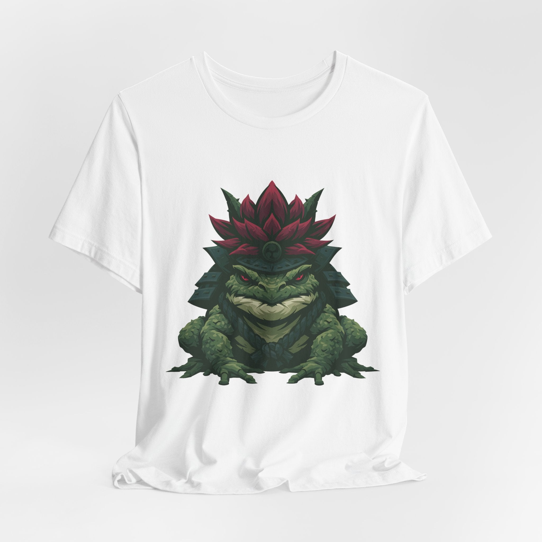 Frog Samurai Unisex T-Shirt – Japanese Fantasy Graphic Tee
