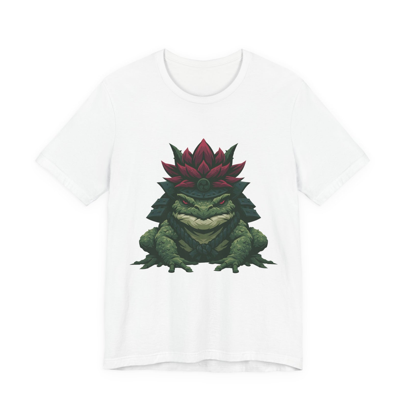 Frog Samurai Unisex T-Shirt – Japanese Fantasy Graphic Tee