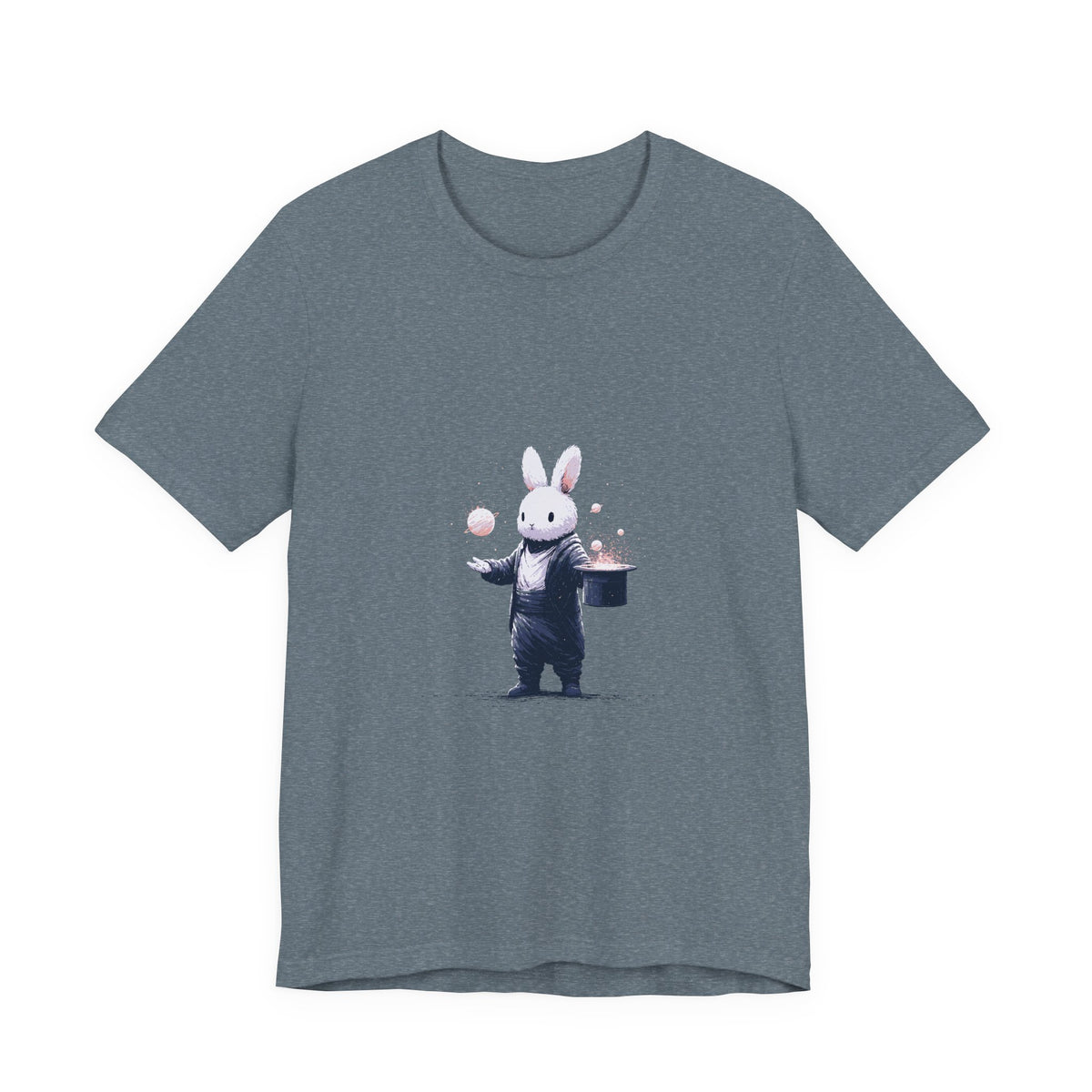Rabbit Magician Unisex T-Shirt – Magic Show Graphic Tee