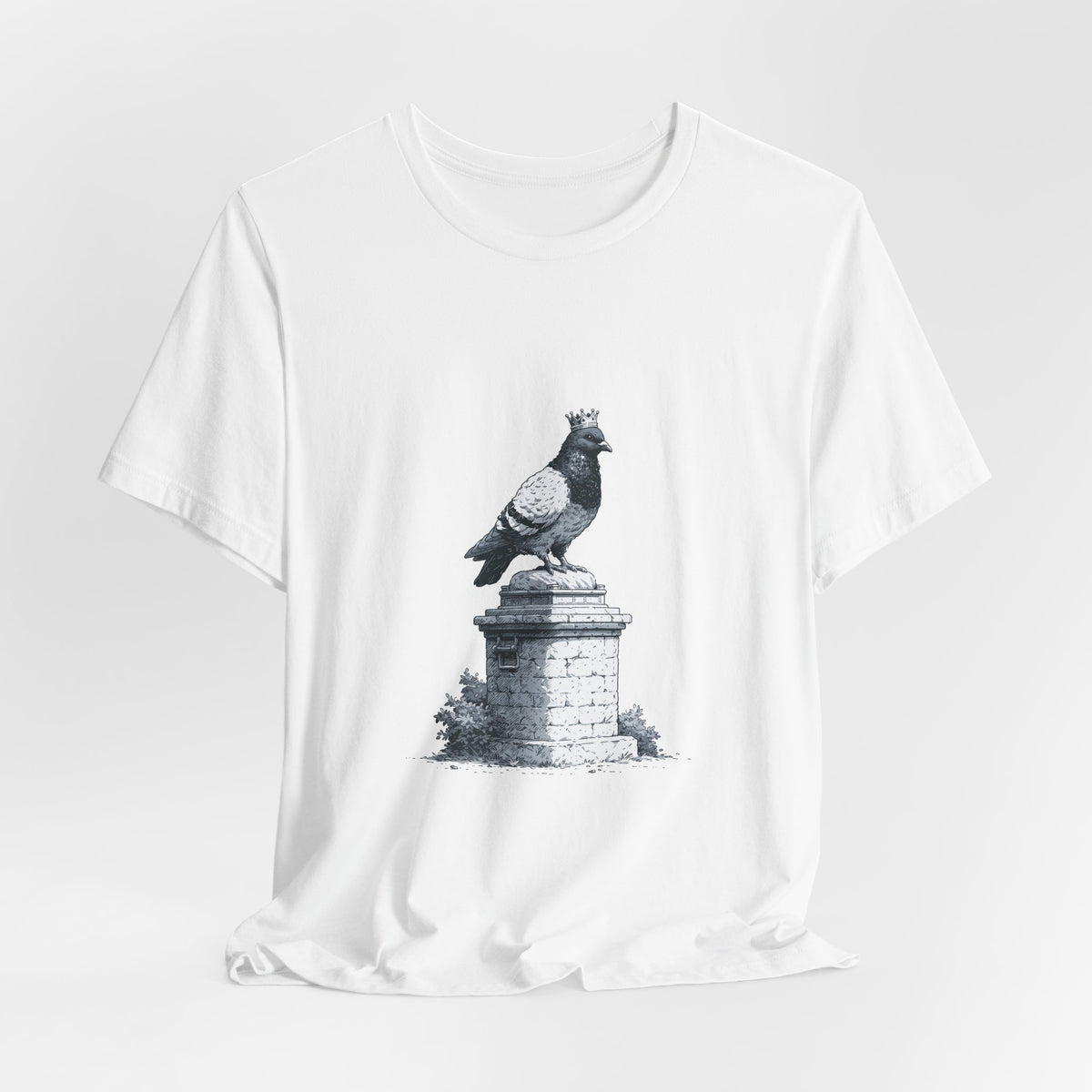 Royal Pigeon Unisex T-Shirt – Regal Bird Graphic Tee