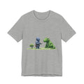Knight and Hedge Dragon Tea Unisex T-Shirt – Whimsical Fantasy Tee