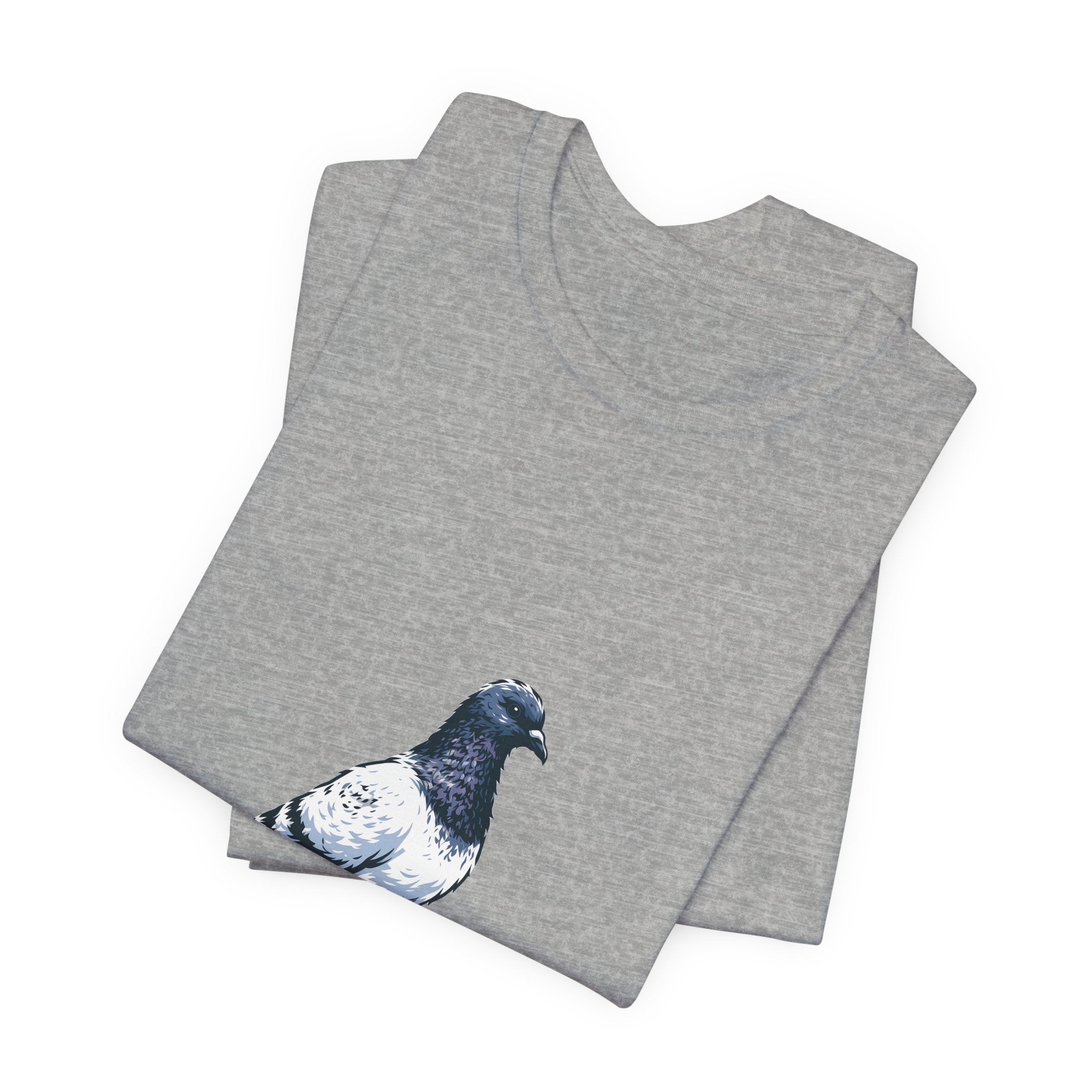 Business Pigeon Unisex T-Shirt – Funny Travel Bird Graphic Tee