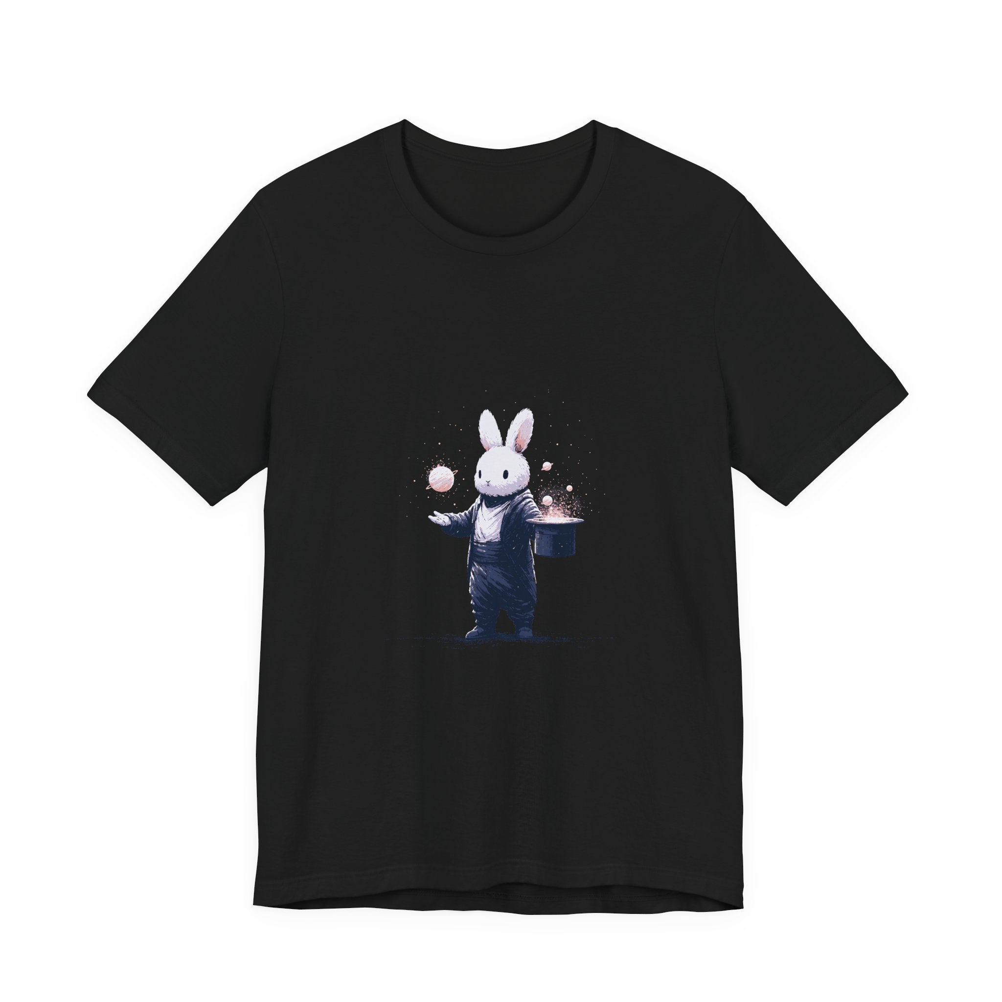 Rabbit Magician Unisex T-Shirt – Magic Show Graphic Tee