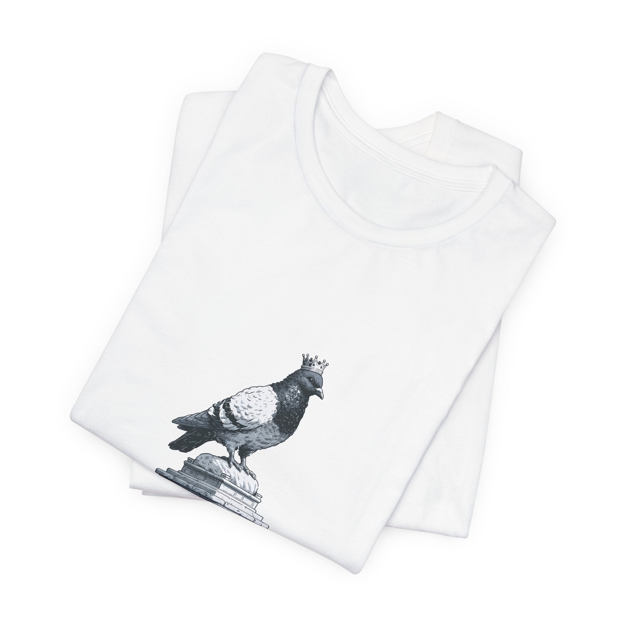 Royal Pigeon Unisex T-Shirt – Regal Bird Graphic Tee