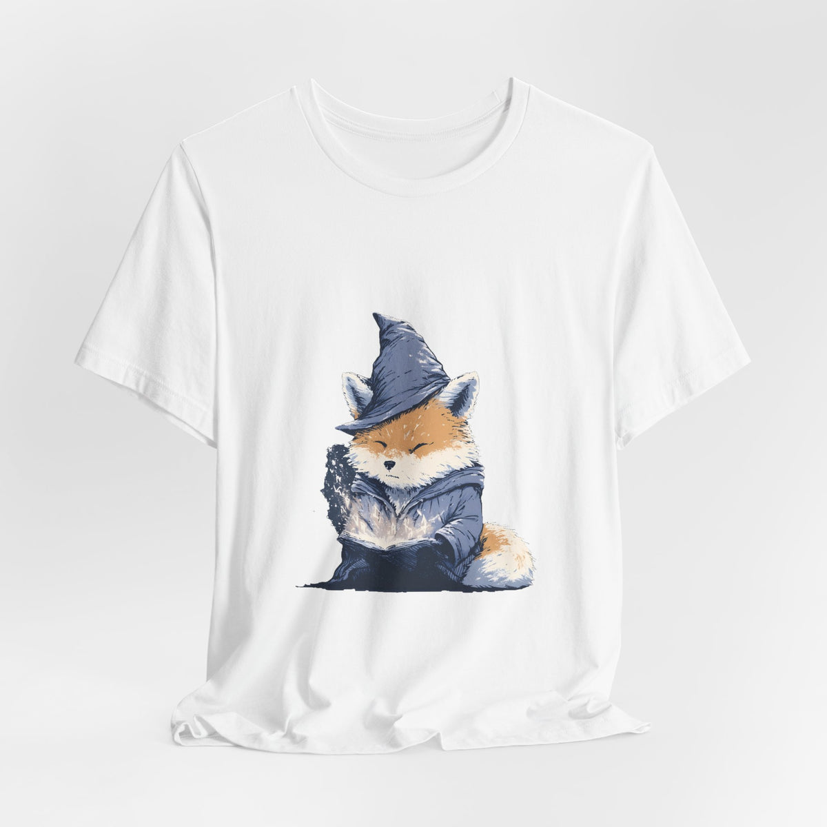 Mystic Fox Wizard Unisex T-Shirt – Fantasy Graphic Tee