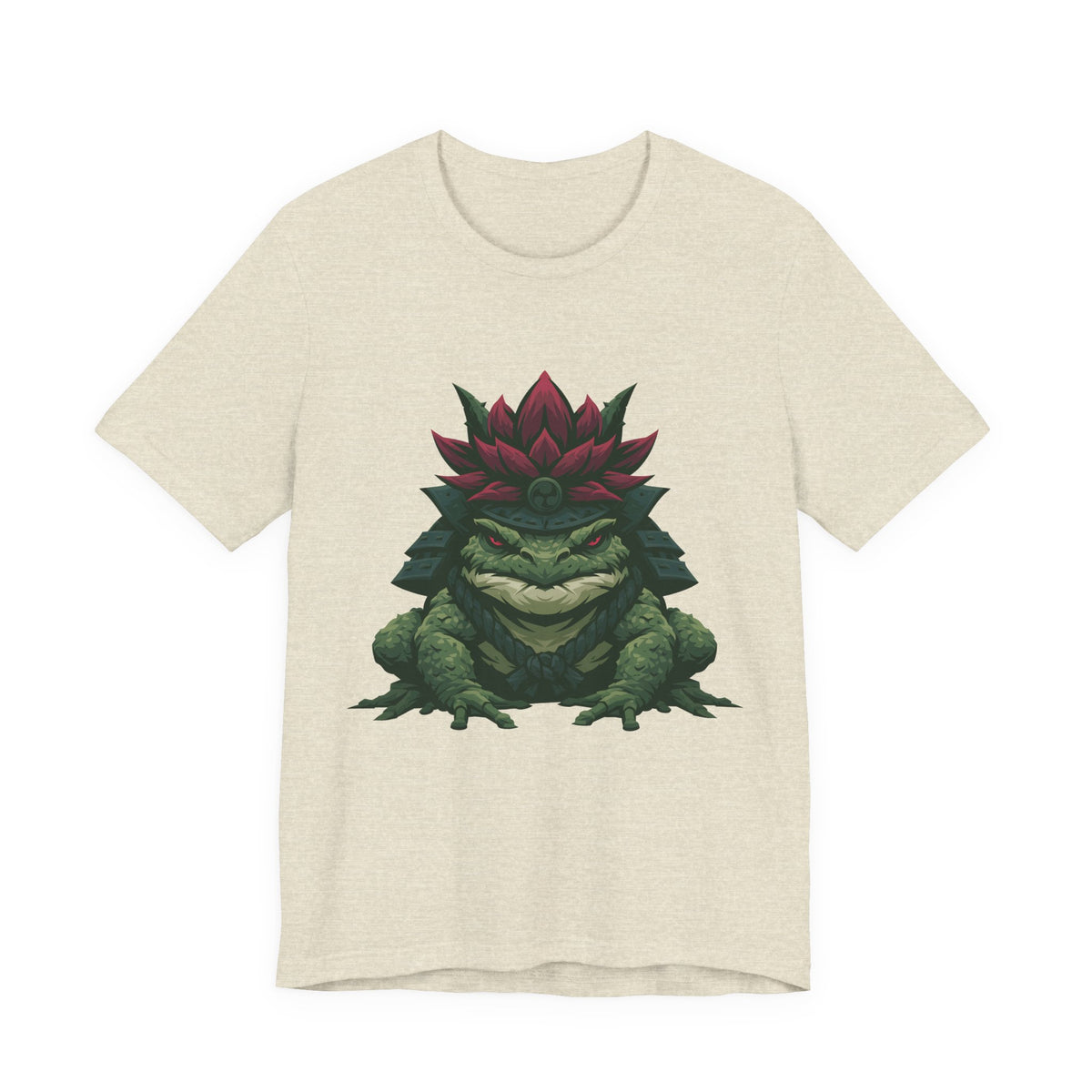 Frog Samurai Unisex T-Shirt – Japanese Fantasy Graphic Tee