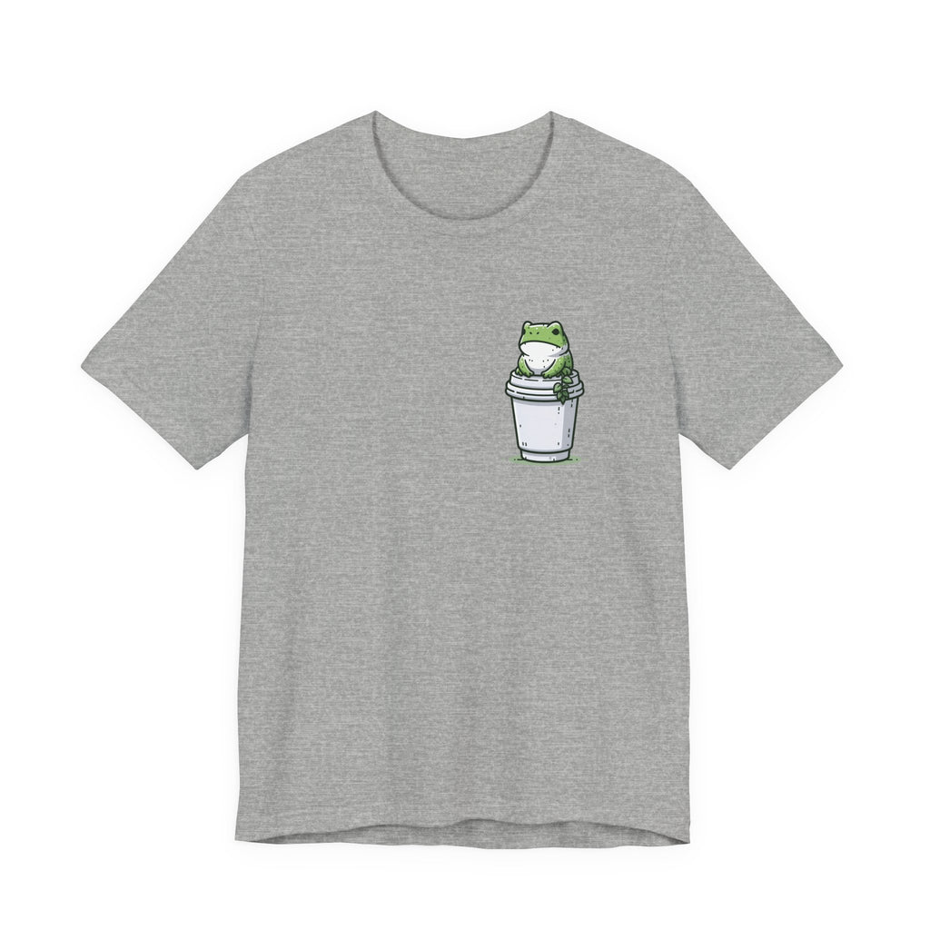 Pocket Frog Unisex T-Shirt – Funny Frog Graphic Tee