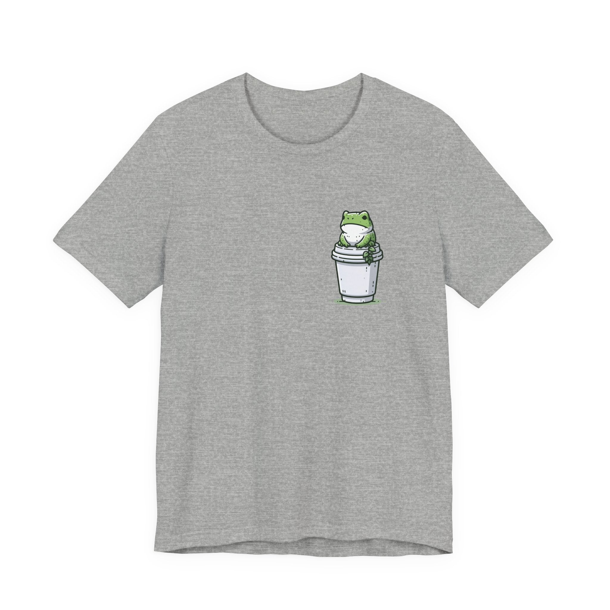 Pocket Frog Unisex T-Shirt – Funny Frog Graphic Tee